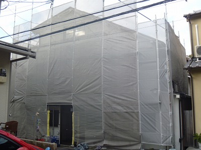 宝塚市尼崎市で外壁の塗装ビーホーム